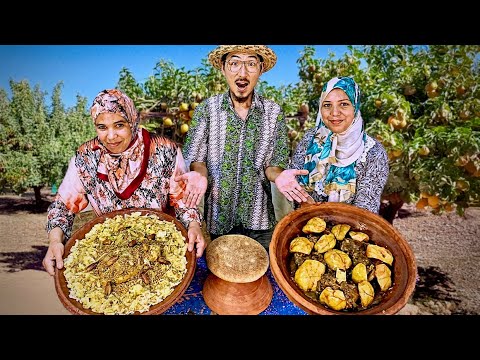 Видео: Приглашаем на супер-ланч !! 🇲🇦 Деревенская еда