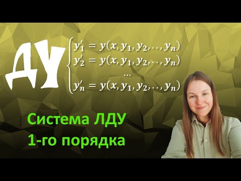 Видео: Система ДУ 1го порядка с постоянными коэффициентами.