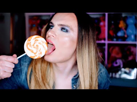 Видео: АСМР КОНФЕТЫ НА ПАЛОЧКЕ. Видео для сна. Тихий шепот. Релакс. Итинг