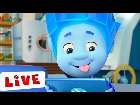 Видео: 🔴 LIVE ФИКСИКИ! 🎬 Секреты фиксиков 🎬