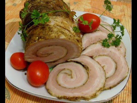 Видео: МЯСНОЙ РУЛЕТ В АЭРОГРИЛЕ