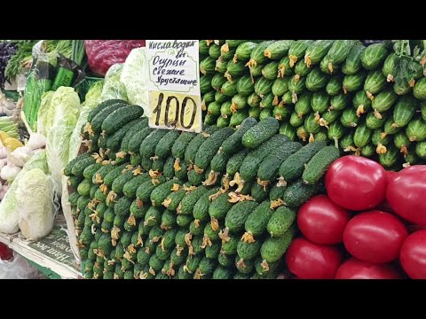 Видео: Домодедовский рынок в Москве в первый летний день 2025