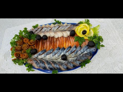 Видео: Рыбная нарезка