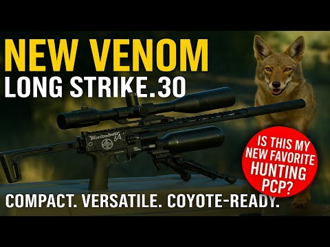 Видео: НОВЫЙ VENOM Long Strike .30 — мой ЛЮБИМЫЙ охотничий PCP?