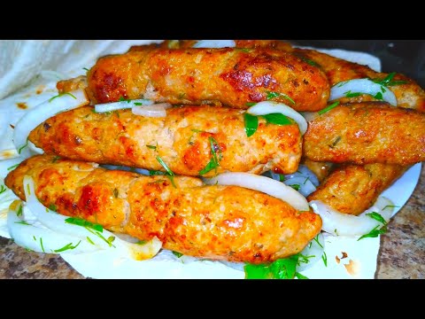 Видео: Шикарный Рецепт из Фарша на Праздничный стол Простой и Безумно Вкусный Люля-Кебаб на Сковороде
