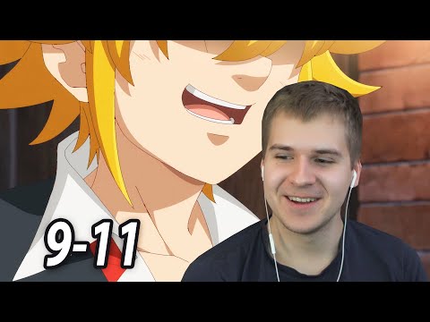 Видео: Мелиодас! | 9-11 серия ССГ: Четыре всадника Апокалипсиса | Реакция