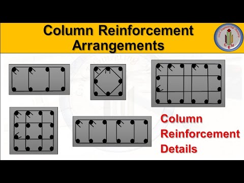 Видео: Армирование колонн | Как расставить армирование колонн | Детали армирования колонн согласно ИС