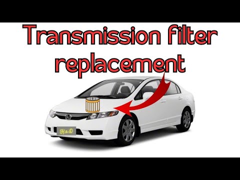 Видео: Замена фильтра трансмиссии Honda Civic 2008 года