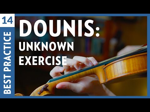 Видео: Неизвестное (потрясающее) упражнение для скрипки от Дуниса