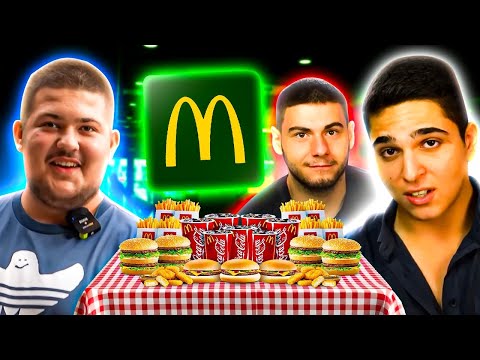 Видео: ПОРЪЧАХМЕ ЦЯЛОТО МЕНЮ НА МАКДОЛАНДС С @Dan4o & ShadowFox