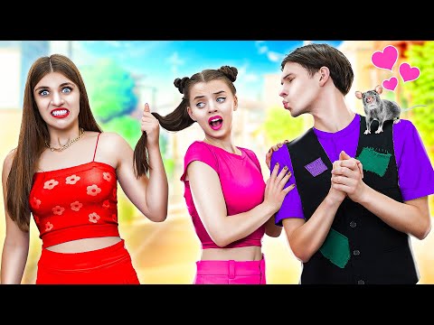 Видео: Я Влюбилась в Бездомного! Богатая Подруга Стала Бездомной!