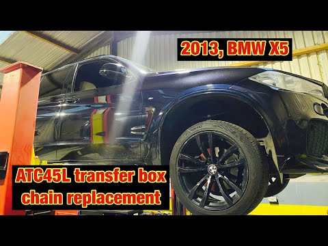 Видео: Замена цепи раздаточной коробки BMW ATC45L