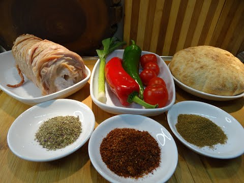 Видео: 131 #Кокоречи - как приготовить и финал вкуснейшего лакомства в домашних условиях - SUB - Yami Yami