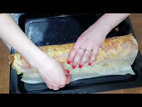 Видео: ВКУСНЯТИНА НЕРЕАЛЬНАЯ! Картофельный рулет с фаршем // UNREAL YUMMY!  Potato roll with minced meat