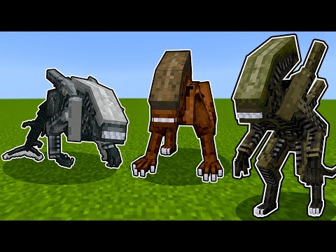 Видео: НОВЫЙ МОД НА ЧУЖИХ В МАЙНКРАФТ Aliens Minecraft