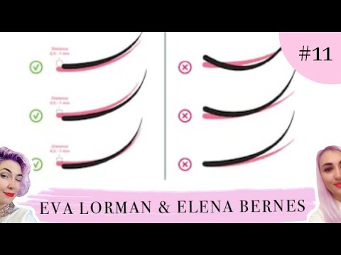 Видео: 3 ОШИБКИ В КЛАССИЧЕСКОМ НАРАЩИВАНИИ РЕСНИЦ. ЕВА ЛОРМАН,  ЕЛЕНА БЕРНЕС