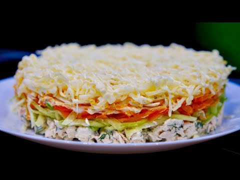 Видео: Вкусный и Сытный Салат 🥗 к любому столу
