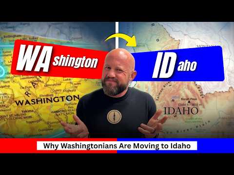 Видео: Вашингтон против Айдахо | Сравнение налогов, политики и образа жизни