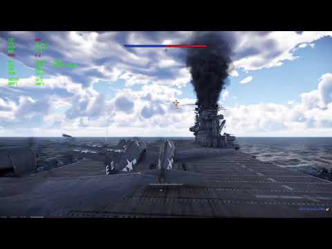 Видео: Ивент "Операция Ten-Go" Глазами ведомого командира 2 звена Хеллкетов