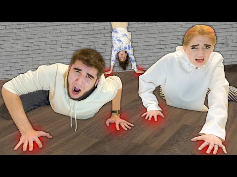 Видео: Кто ПОСЛЕДНИЙ ОТПУСТИТ РУКУ от ПОЛА, Получит 1000$ Челлендж