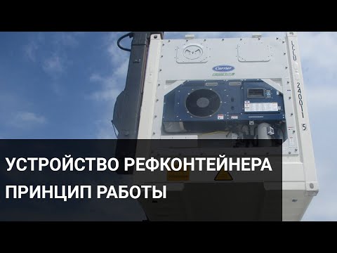 Видео: Устройство рефконтейнера  Как работает рефрижераторный контейнер