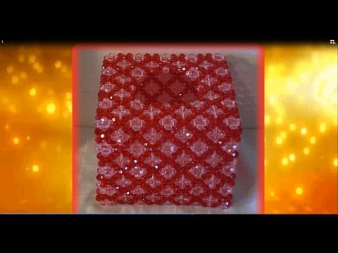 Видео: Коробочка для салфеток из бусин, часть 1