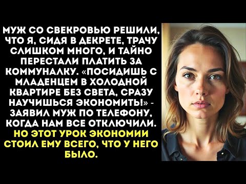 Видео: «Ты слишком много тратишь на ребенка! Будете сидеть в темноте и холоде, пока не поумнеешь!»