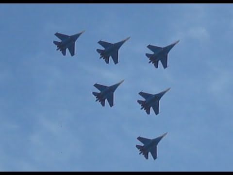 Видео: Русские витязи Авиашоу Ростов-на-Дону, 21 марта 2015г. Полное видео от и до.