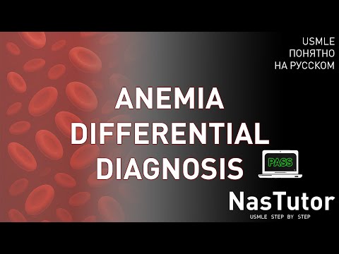 Видео: Анемии: диф диагностика, анализы крови и алгоритм интерпретации | USMLE Step 1,2 на русском