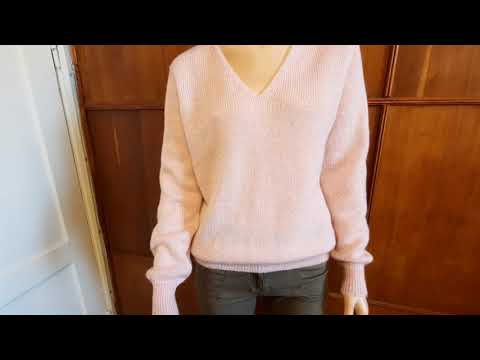 Видео: Джемперок из кид мохера.