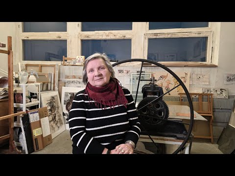 Видео: №27 «Графики Москвы». Ирина Маковеева о технике сухой иглы в искусстве изображения живой природы