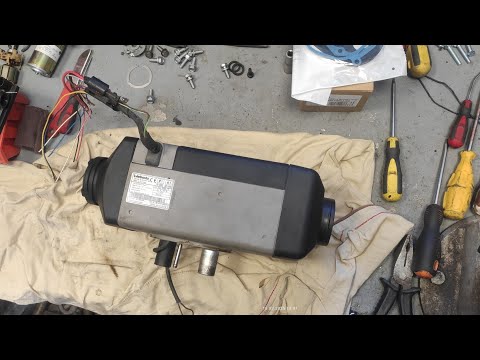 Видео: webasto Air Top 2000ST разборка, как разобрать