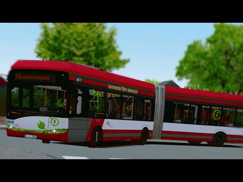 Видео: Это электробус SOLARIS Urbino 18 OMSI 2