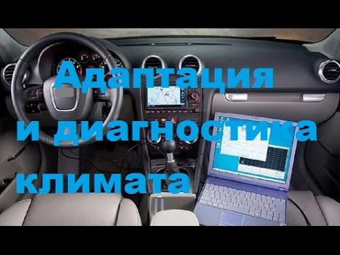 Видео: Адаптация и диагностика климата на Фольксваген/Ауди/Шкода.