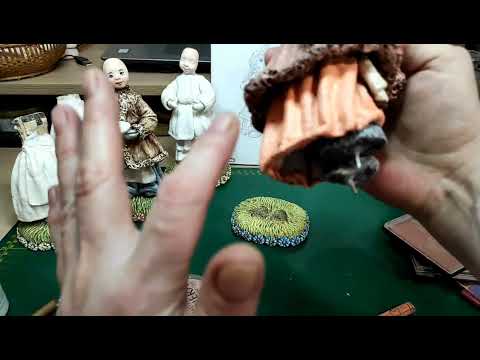 Видео: ☺️ ДЕВОЧКА КРАСАВИЦА. Урок номер 9. Роспись второй девочки.