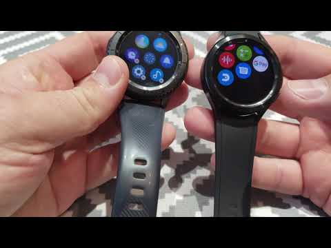 Видео: Samsung galaxy watch 4 classic, первый взгляд и сравнение с  Samsung Gear S3 Frontier