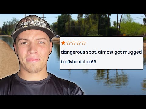 Видео: Я протестировал место для рыбалки с 1 звездой (неожиданно)