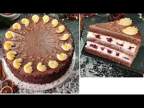 Видео: Роскошный Торт на зимние Праздники! Торт ГЛИНТВЕЙН! Нереально вкусный, ароматный, лёгкий!