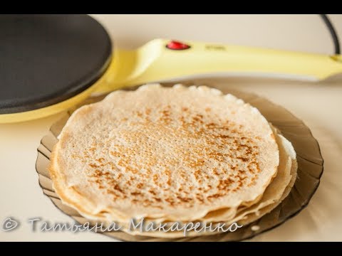 Видео: Погружная блиница GFC-B200 Perfect(блины цельнозерновые)