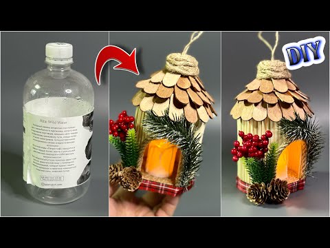 Видео: 🔊САМАЯ КРАСИВАЯ ИДЕЯ В МИРЕ💥УТИЛИЗАЦИЯ ПЛАСТИКОВОЙ БУТЫЛКИ💥НОВОГОДНИЙ ДЕКОР🎄ПОДЕЛКИ ИЗ БУТЫЛОК
