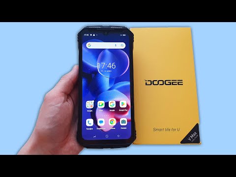 Видео: DOOGEE V MAX - ЗАЩИЩЕННЫЙ ФЛАГМАН С БАТАРЕЕЙ 22000MAH!