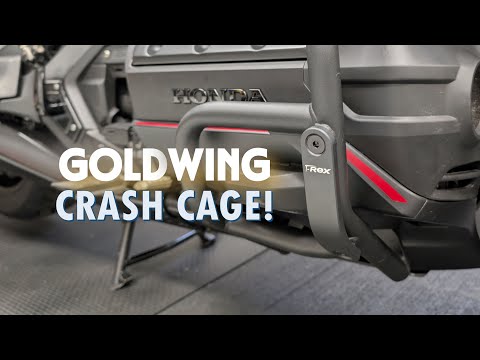 Видео: Настоящий набор защитных дуг для Goldwing!