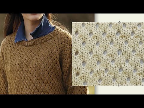 Видео: АЖУРНЫЙ УЗОР  838 Узоры спицами