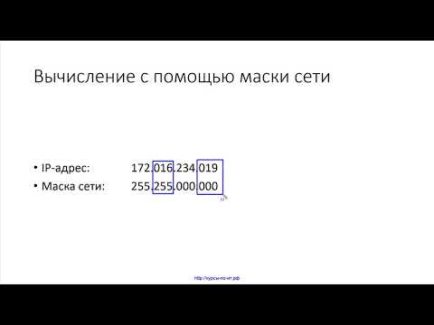 Видео: ✅ Основы сетевых технологий. 30 IP адресация IPv4, урок 1