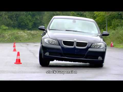 Видео: Сравнение подвески Eibach с оригинальной подвеской.