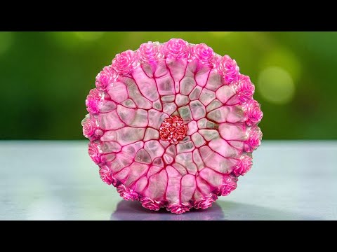 Видео: #366 Простой урок по заливке цветов эпоксидной смолой