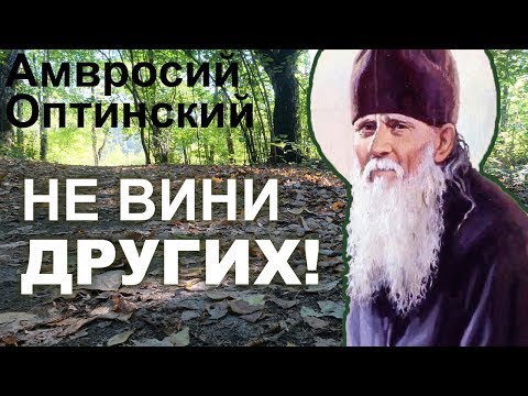 Видео: Не обвиняй Других - ищи Успокоения в... Амвросий Оптинский