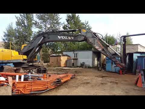 Видео: Гусеничный экскаватор Volvo EC360B LC – продается на HEAVY FAIR! Видео диагностика экскаватора