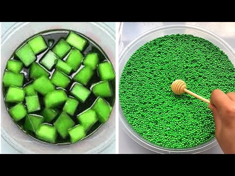 Видео: Лизууны | АСМР СЛАЙМЫ Кубик | залипательные видео про слаймы | Расслабляющие слаймы | Слайм ШОУ 78