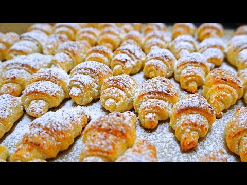 Видео: Творожные рогалики! Идеальная выпечка к чаю | Кулинарим с Таней